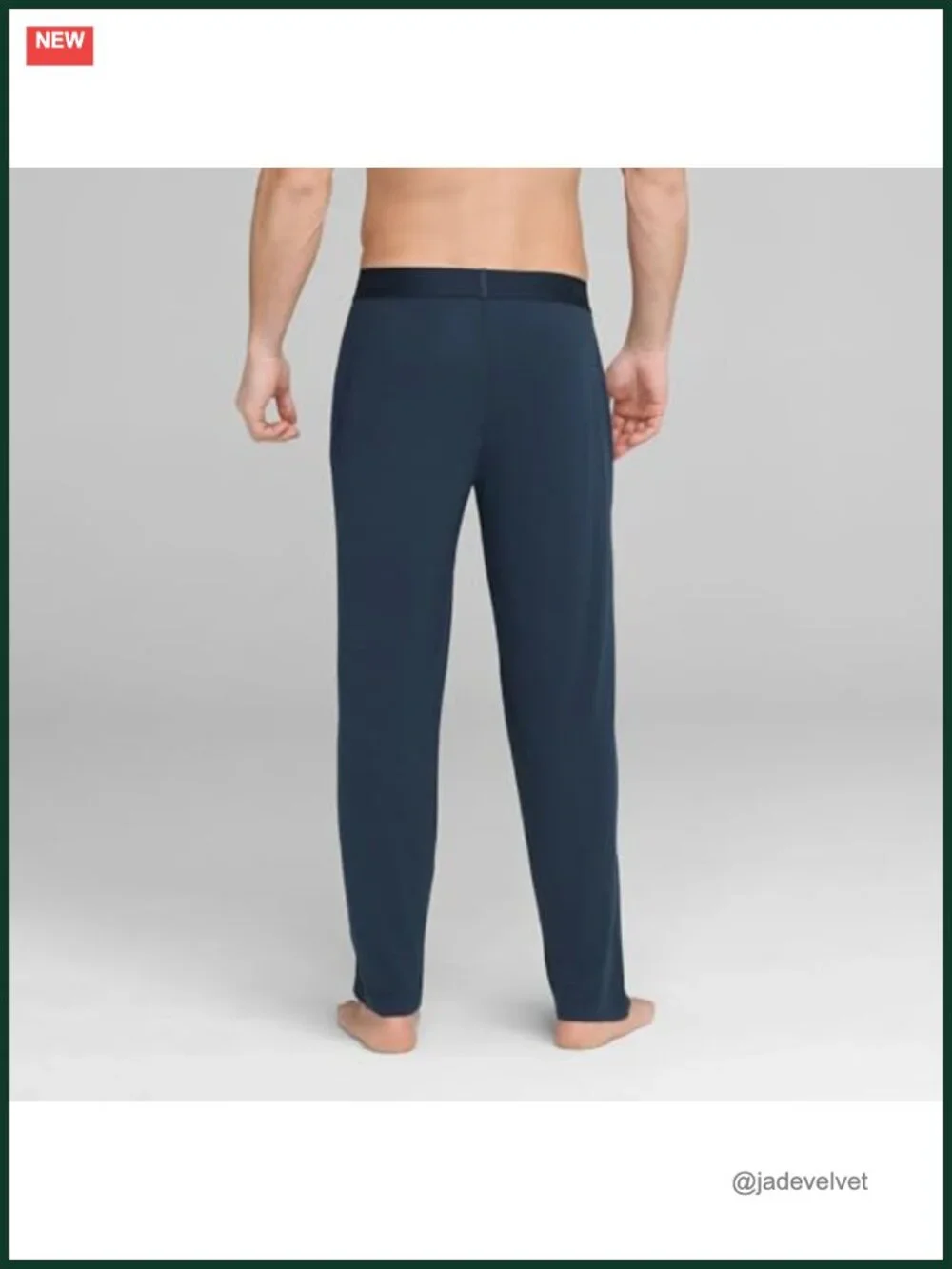 Men's Second Skin Pajama Pants - Micromodal Blend Lounge Bottoms